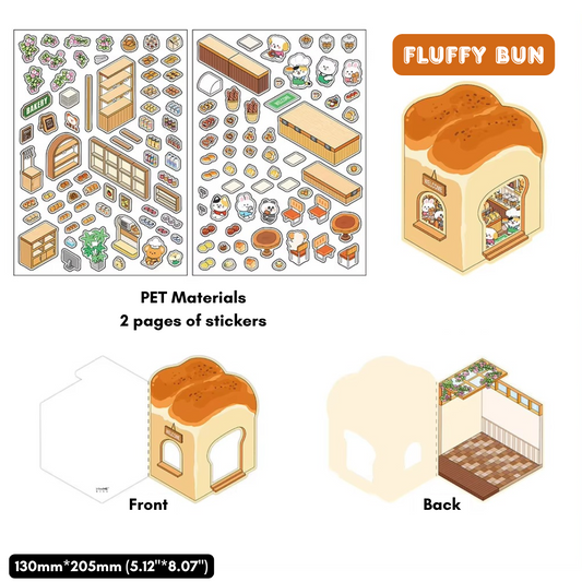 Peek-A-Treat! - Stick n’ Scene 3D DIY Scene Stickers Therapy