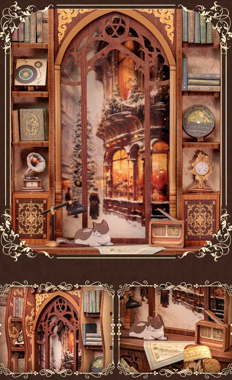 Bookshop Memories DIY Book Nook