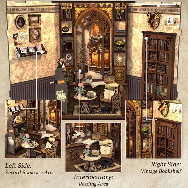 Bookshop Memories DIY Book Nook