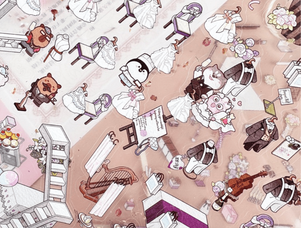 Cappy & Co. Hustle - Stick n’ Scene 3D DIY Scene Stickers Therapy