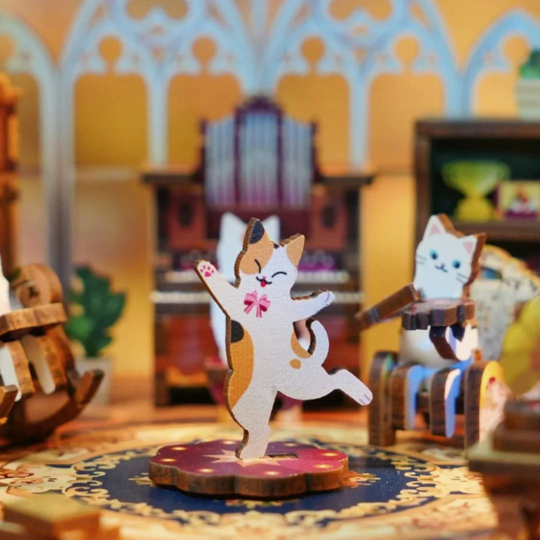 Cat Party DIY Music Box