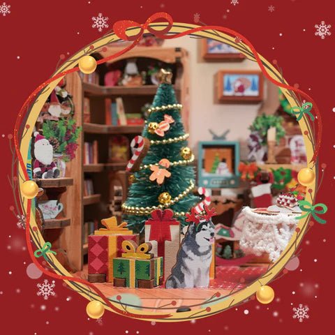 Christmas Cottage TechArt DIY Music Box