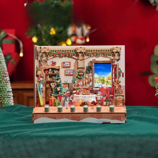 Christmas Cottage TechArt DIY Music Box