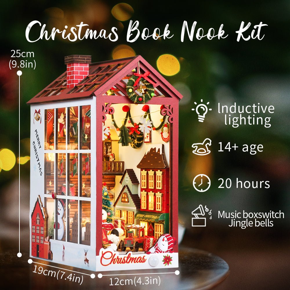 Christmas World DIY Book Nook Kit