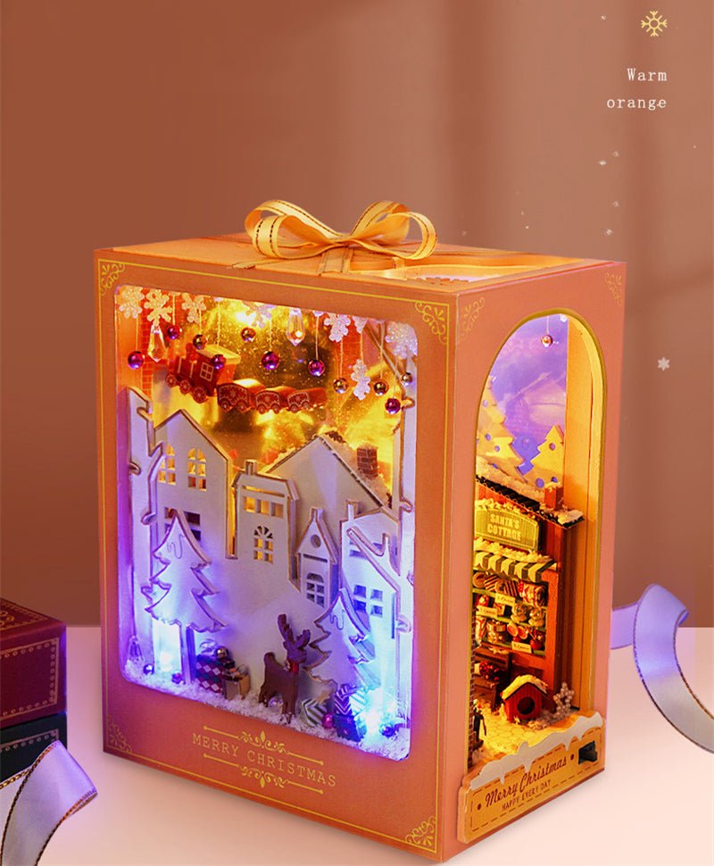 Christmas World DIY Book Nook Kit
