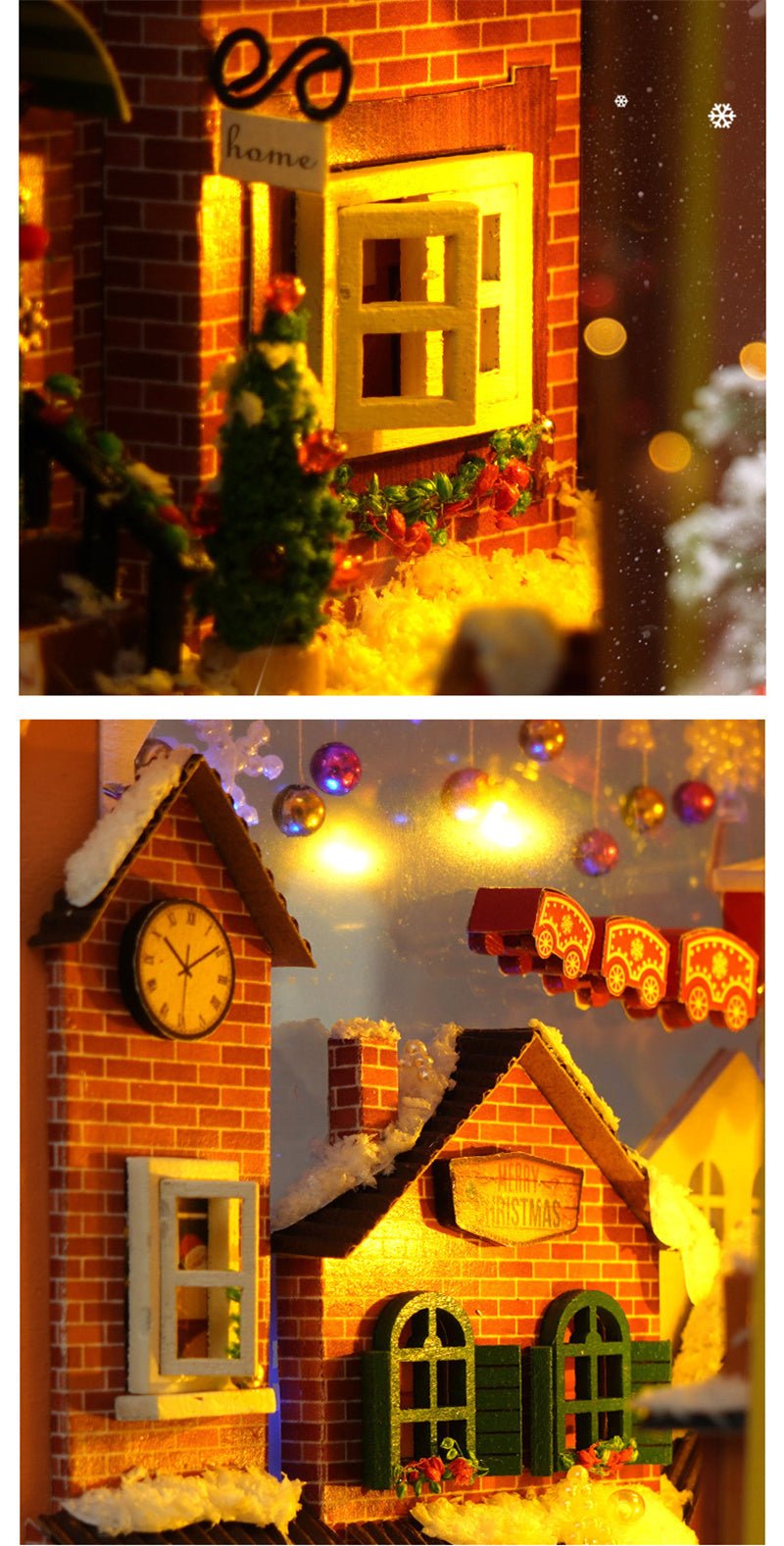 Christmas World DIY Book Nook Kit