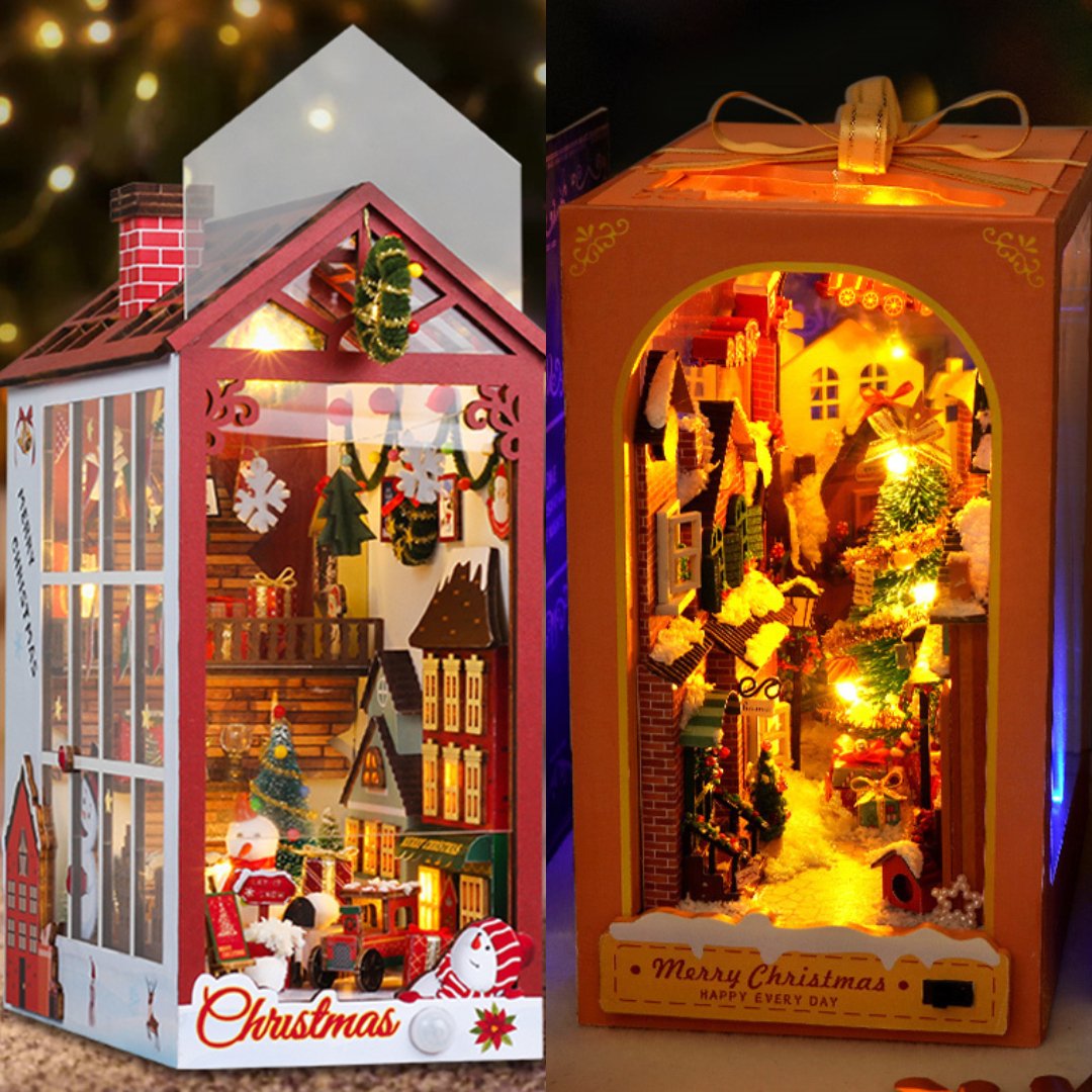 Christmas World DIY Book Nook Kit