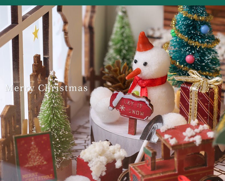 Christmas World DIY Book Nook Kit
