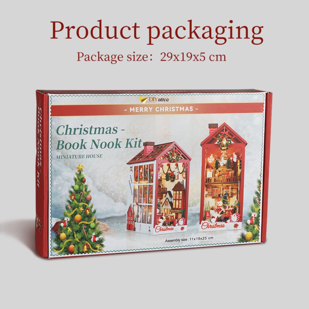 Christmas World DIY Book Nook Kit