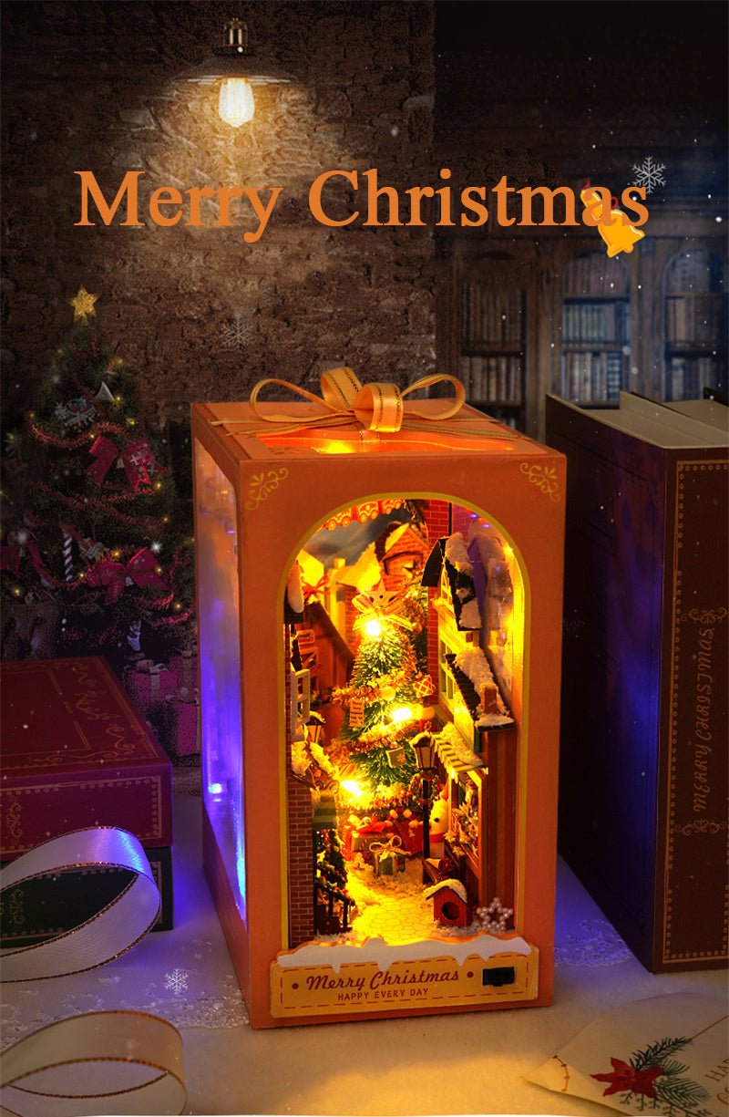 Christmas World DIY Book Nook Kit