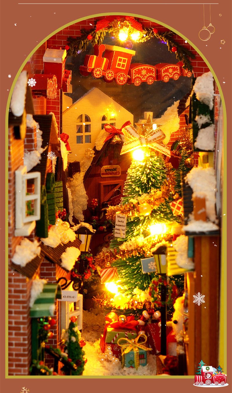 Christmas World DIY Book Nook Kit