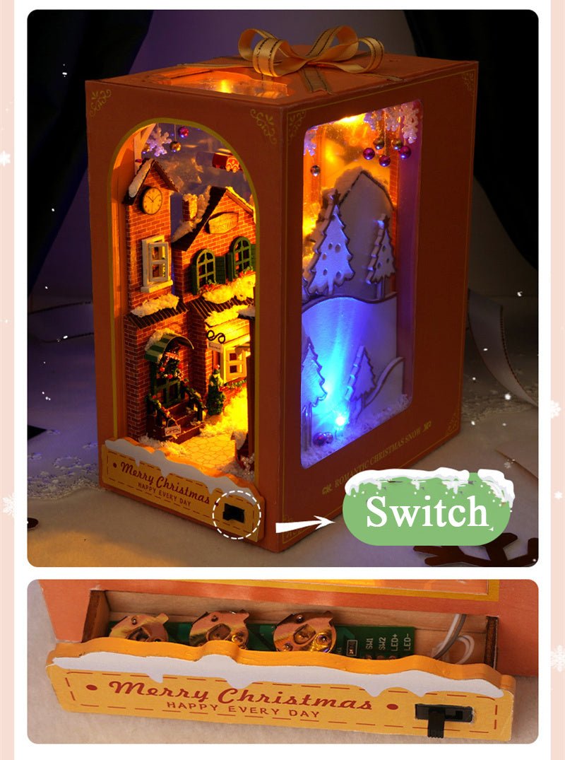 Christmas World DIY Book Nook Kit