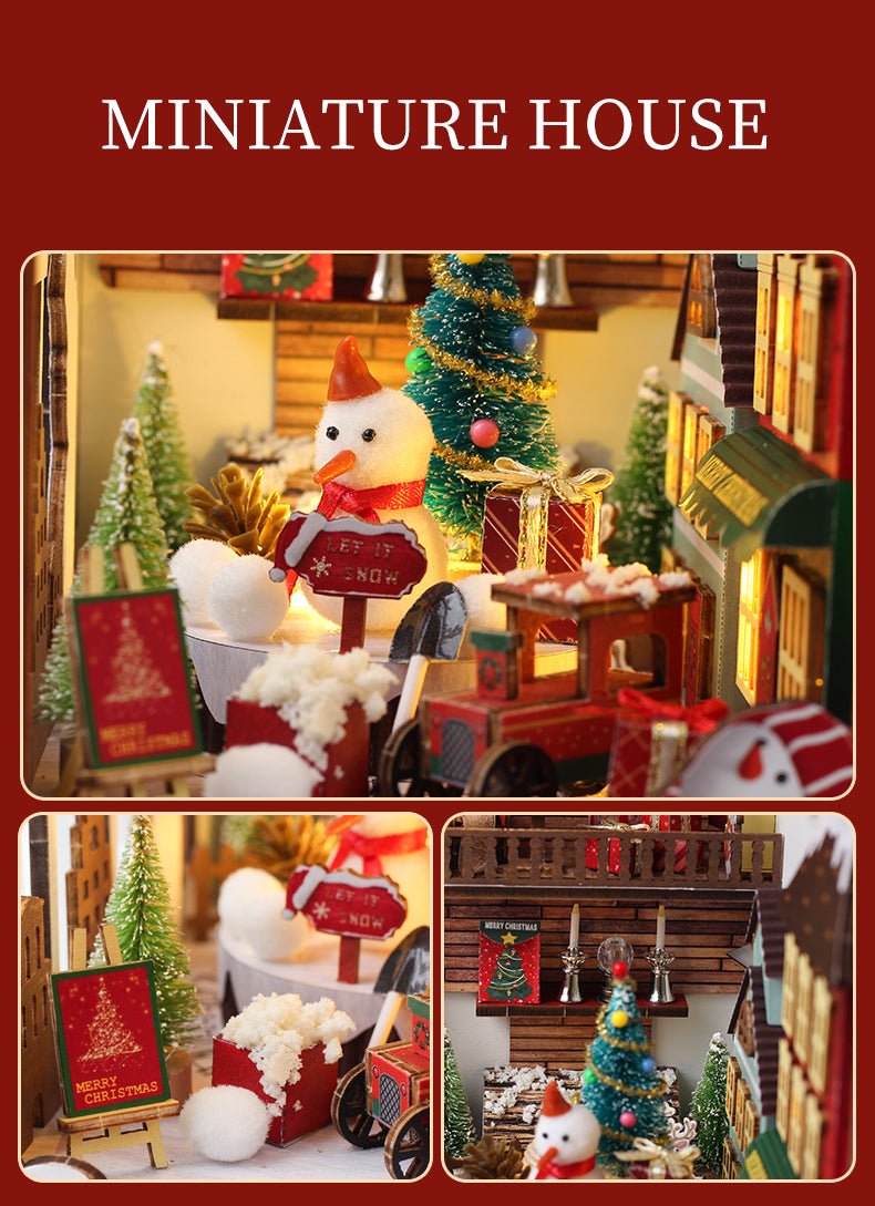 Christmas World DIY Book Nook Kit