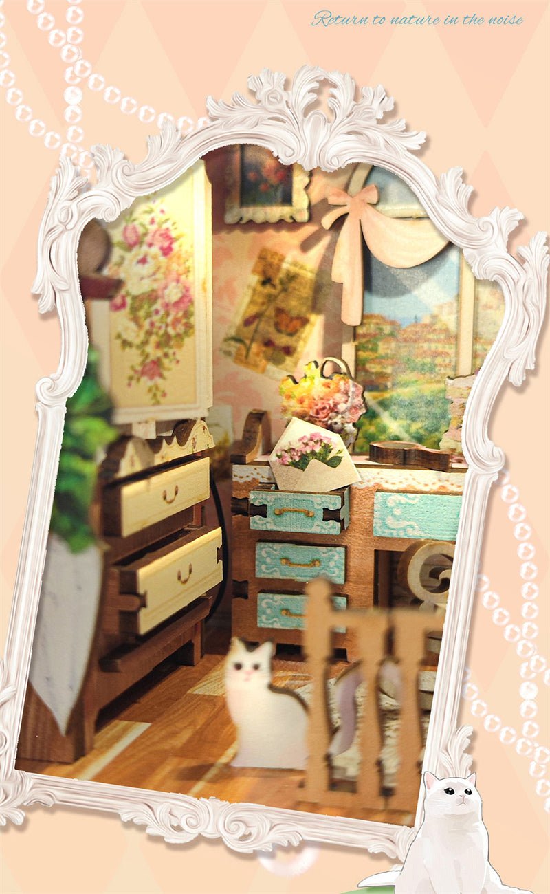 Countryside Pastoral Diary DIY Book Nook Kit