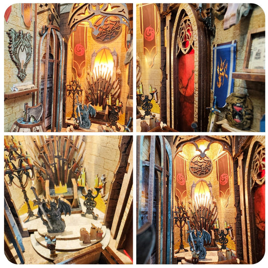 Dragon Castle DIY Book Nook Kit