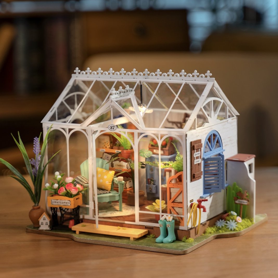 Dreamy Garden House DIY Miniature House Kit