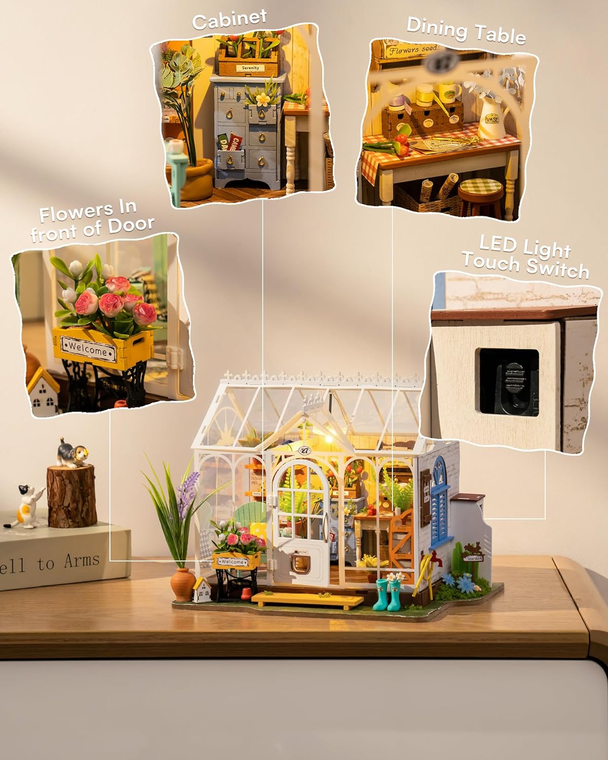 Dreamy Garden House DIY Miniature House Kit