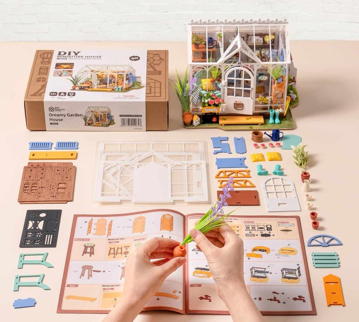 Dreamy Garden House DIY Miniature House Kit