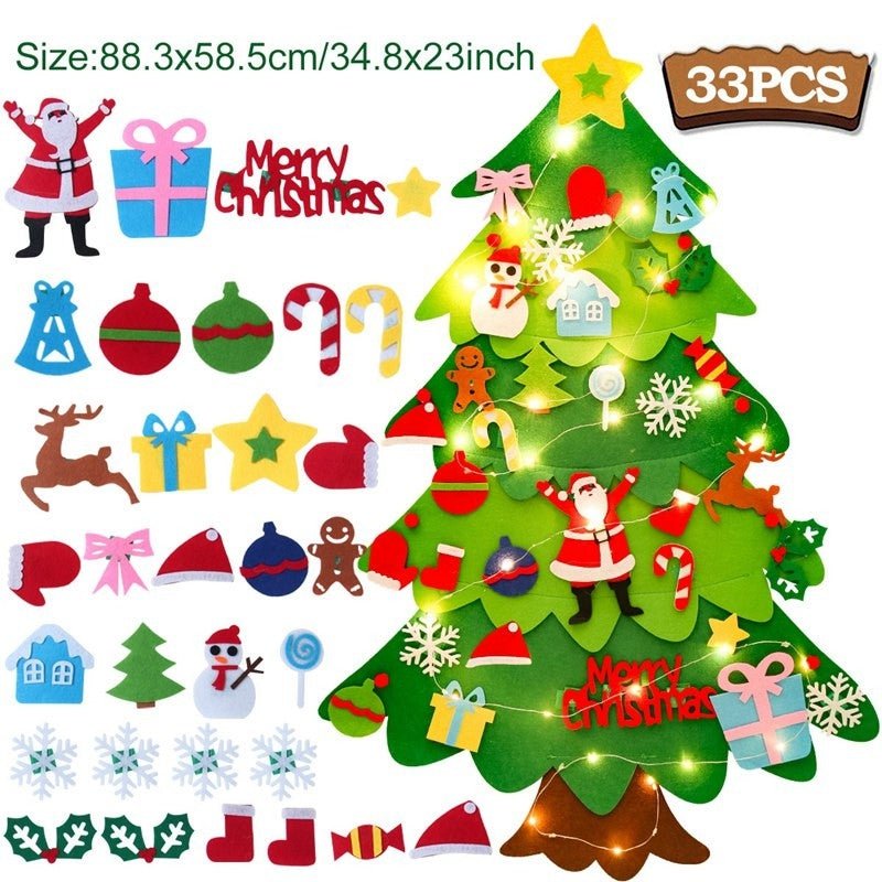 FeltFun DIY Christmas Tree