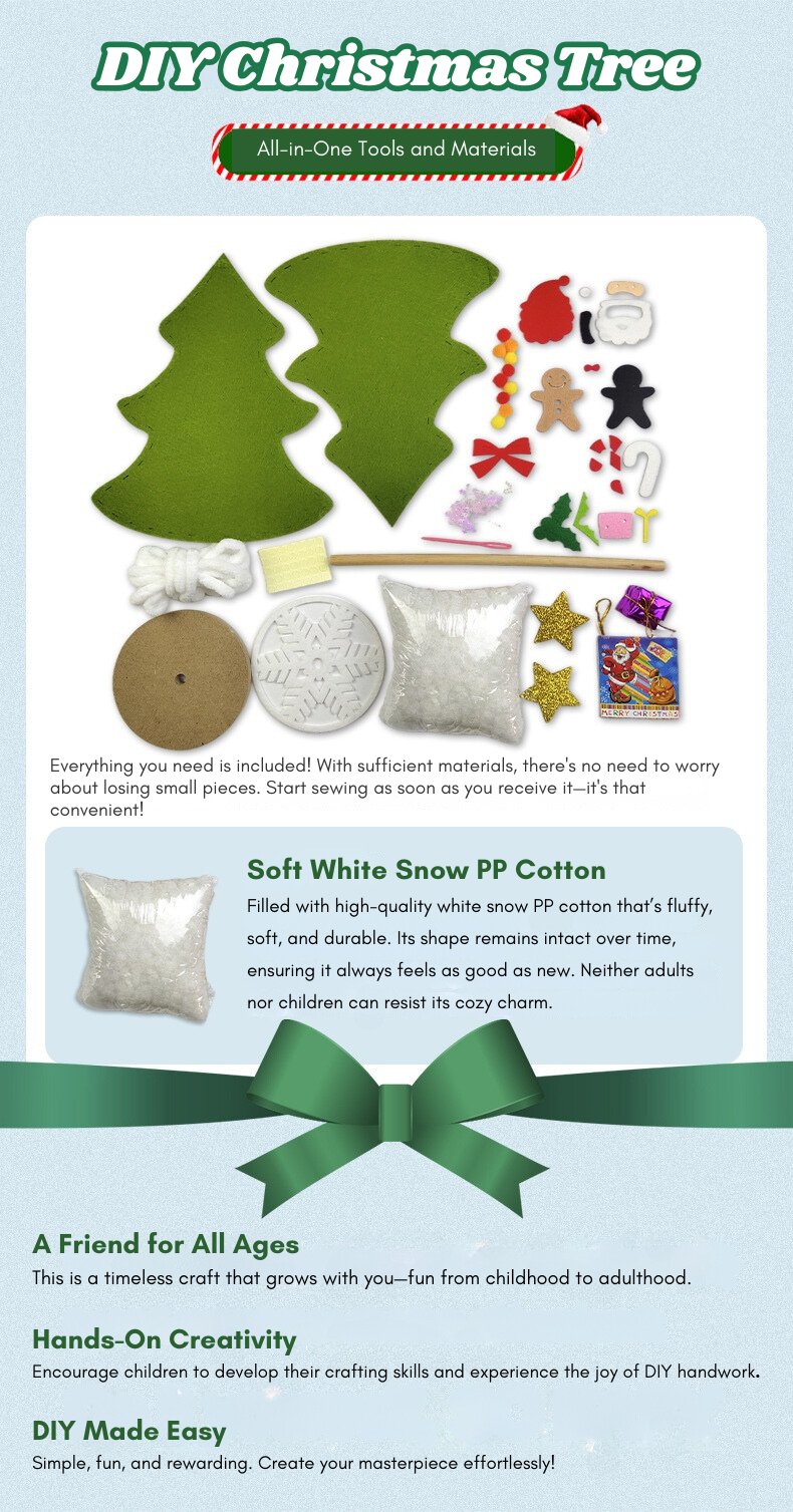 FeltFun DIY Christmas Tree