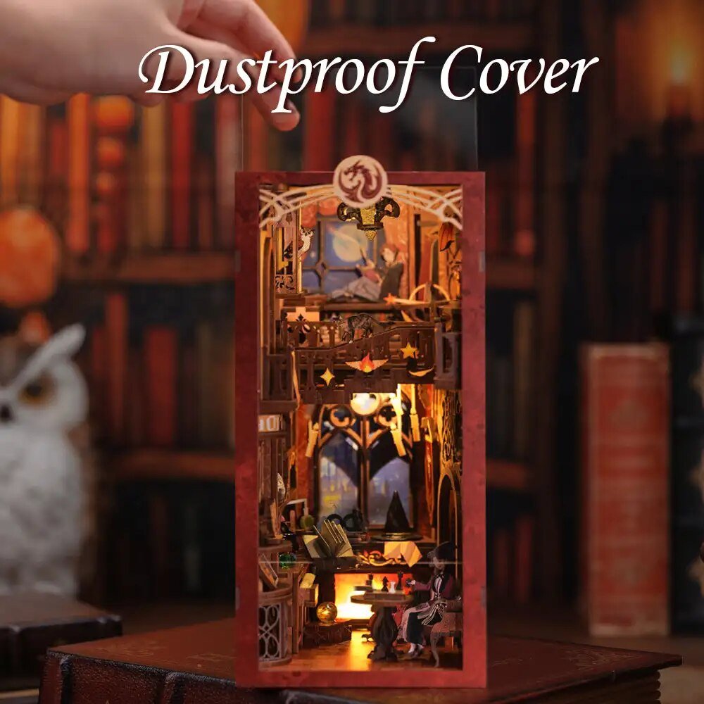 Flame Common Room DIY Book Nook Kit