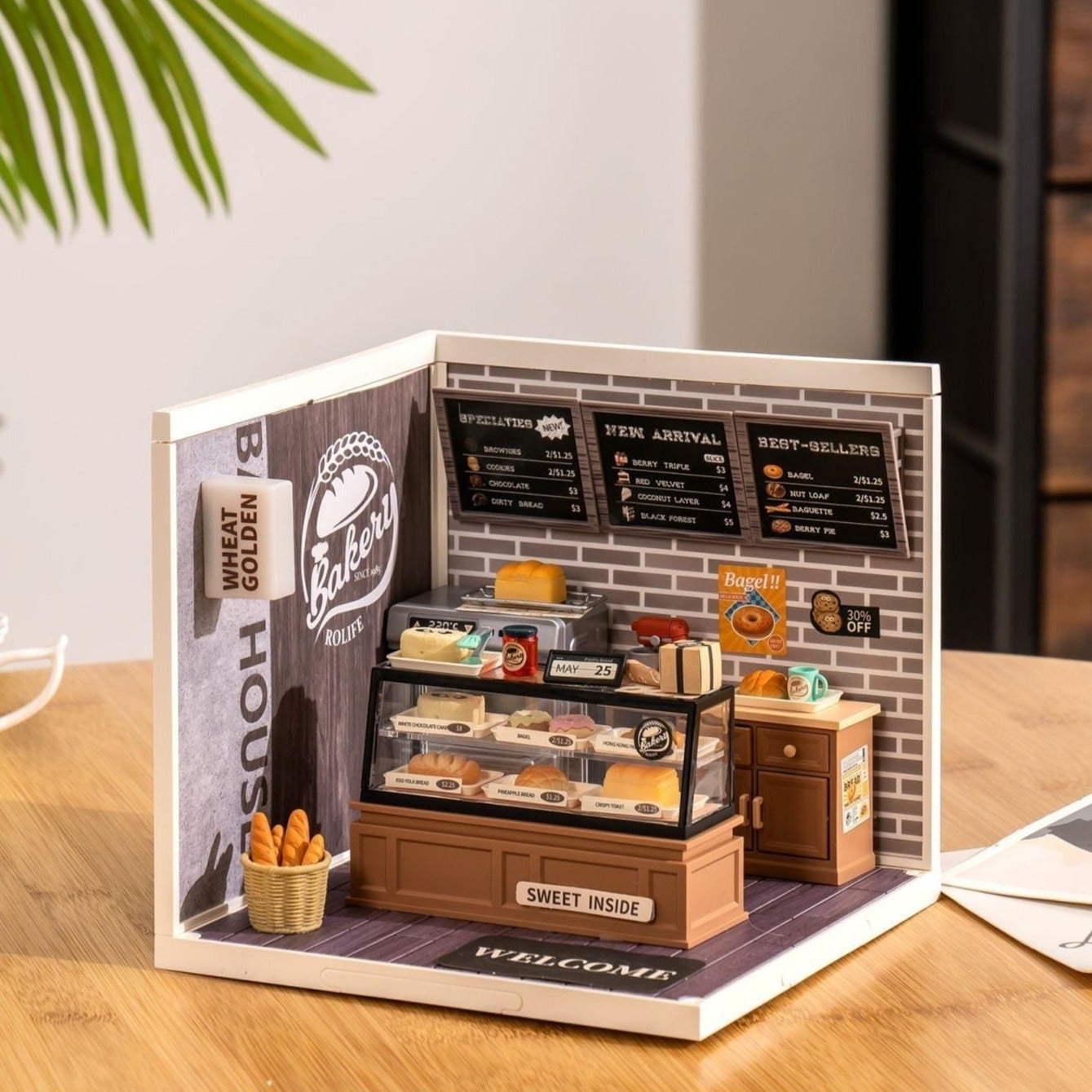 Golden Wheat Bakery Super Creator DIY Miniature Set