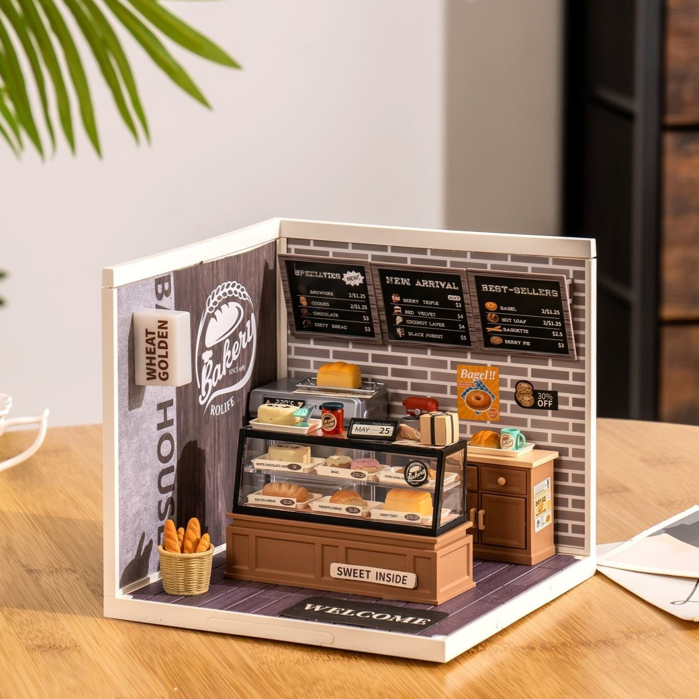 Happy Meals Kitchen Super Creator DIY Miniature Set