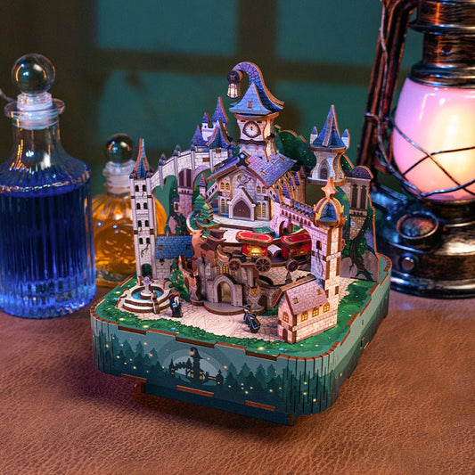 Hogwarts Magical Castle DIY Music Box
