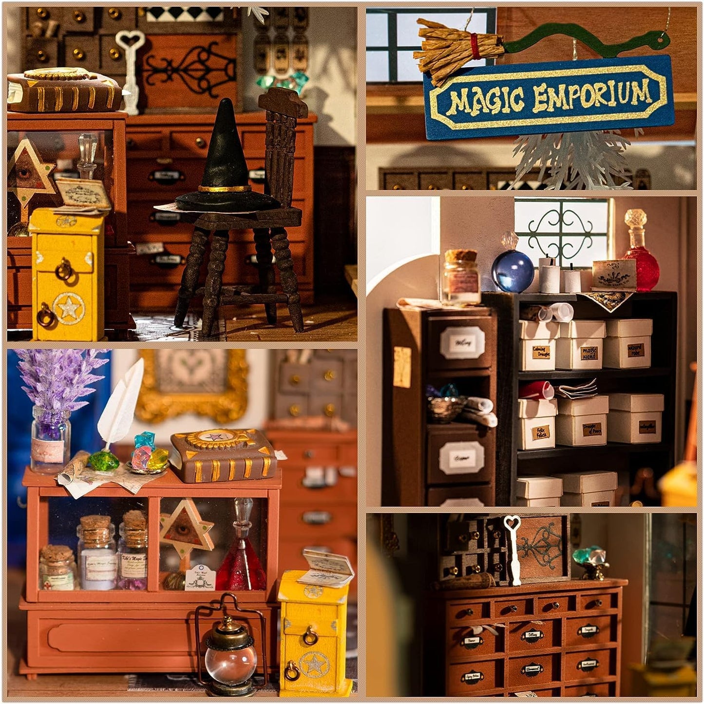 Kiki's Magic Emporium DIY Miniature House Kit