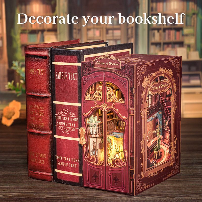 Library of Wisdom DIY Book Nook