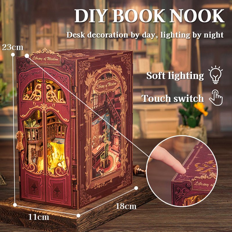 Library of Wisdom DIY Book Nook
