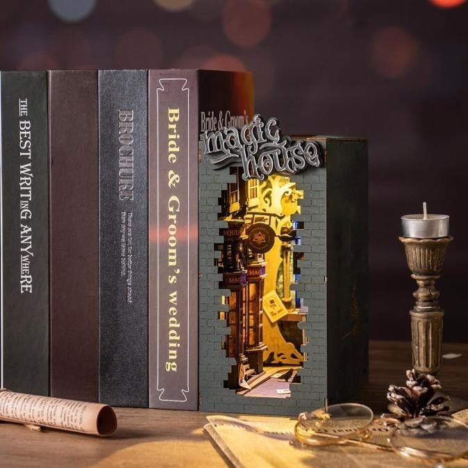 Magic House 3D Wooden DIY Book Nook