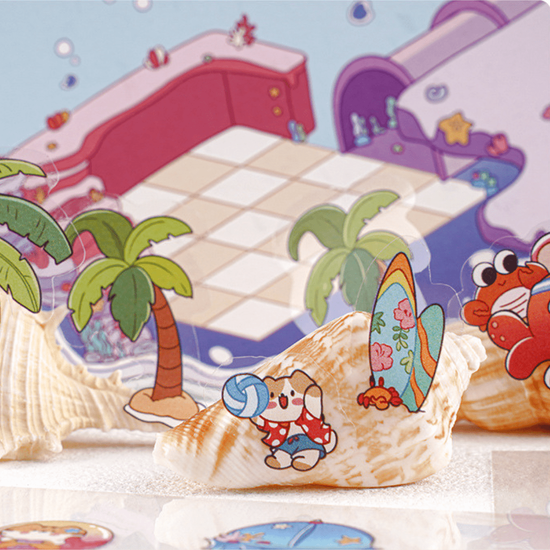 Meowgical Adventures - Stick n’ Scene 3D DIY Scene Stickers Therapy