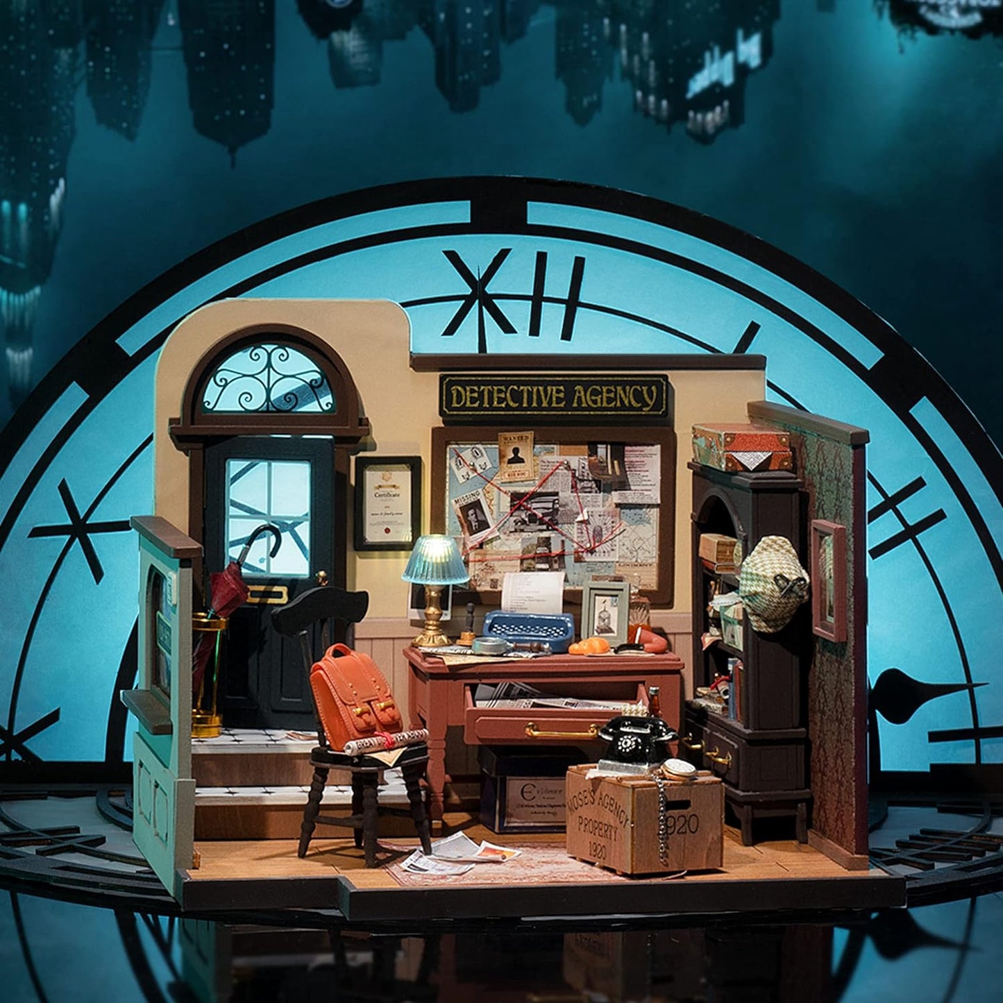 Mose's Detective Agency DIY Miniature House Kit