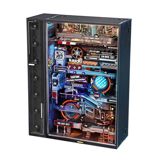 Neon Circuit City Marble Run DIY Kit