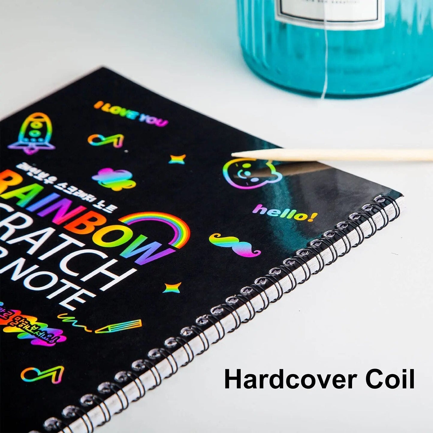 Rainbow DIY Scratch Papers