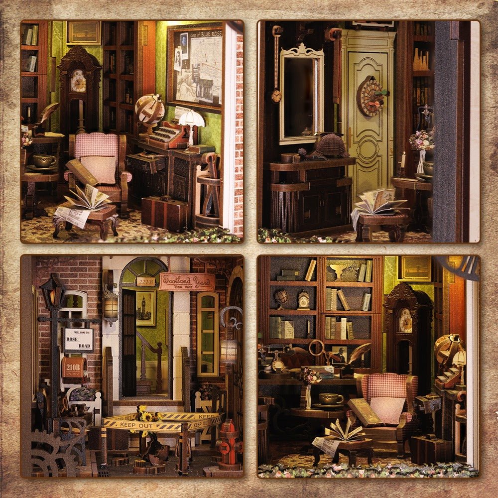 Rose Detective Agency Book Nook Kit (Sherlock Holmes Inspired)