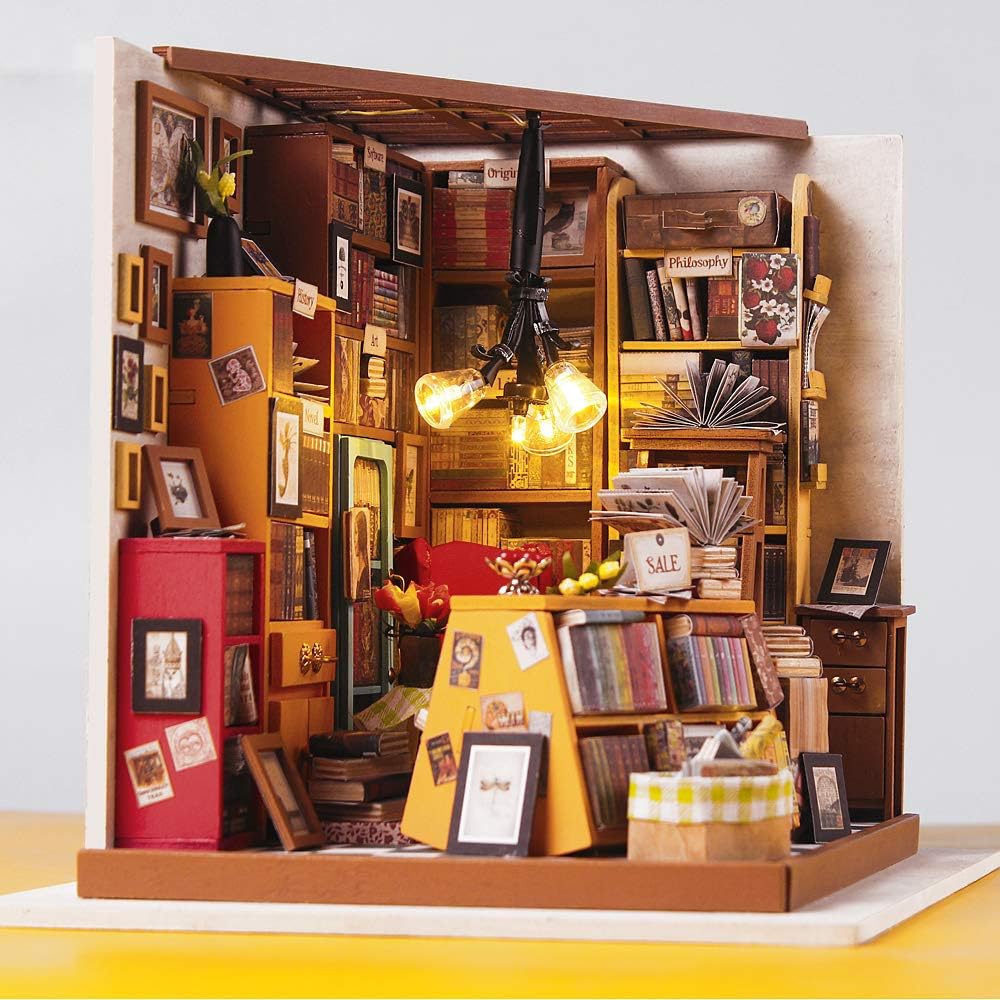Sam's Study Library DIY Miniature House Kit