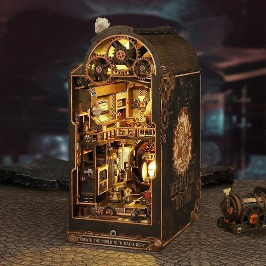 Steampunk Mechanica DIY Book Nook