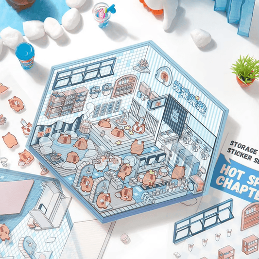 Pawsh Living Large - Stick n’ Scene 3D DIY Scene Stickers Therapy