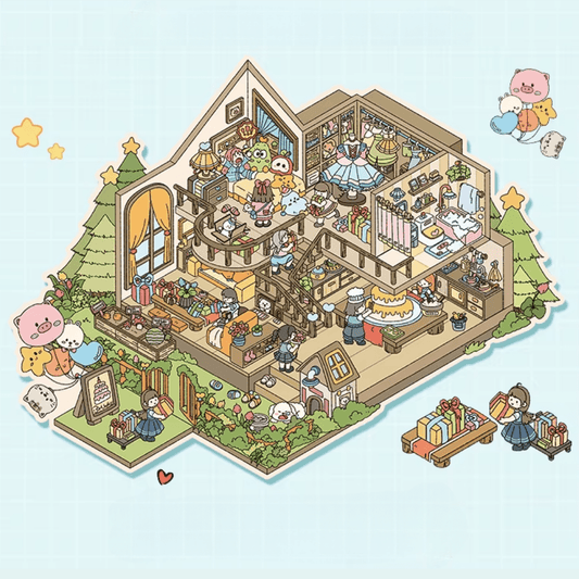 Cozy Cottage Adventures Large - Stick n’ Scene 3D DIY Scene Stickers Therapy