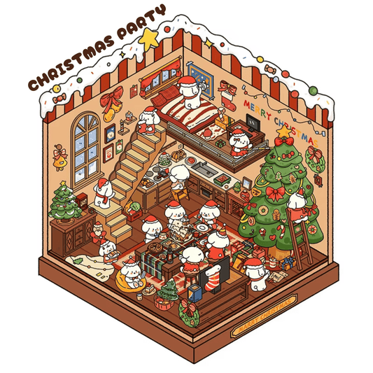 Cotton Pup - Stick n’ Scene 3D DIY Scene Stickers Therapy