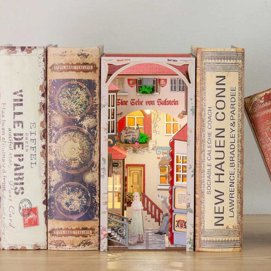 The Ancient City Of Flowers Book Nook 3D Wooden Puzzle