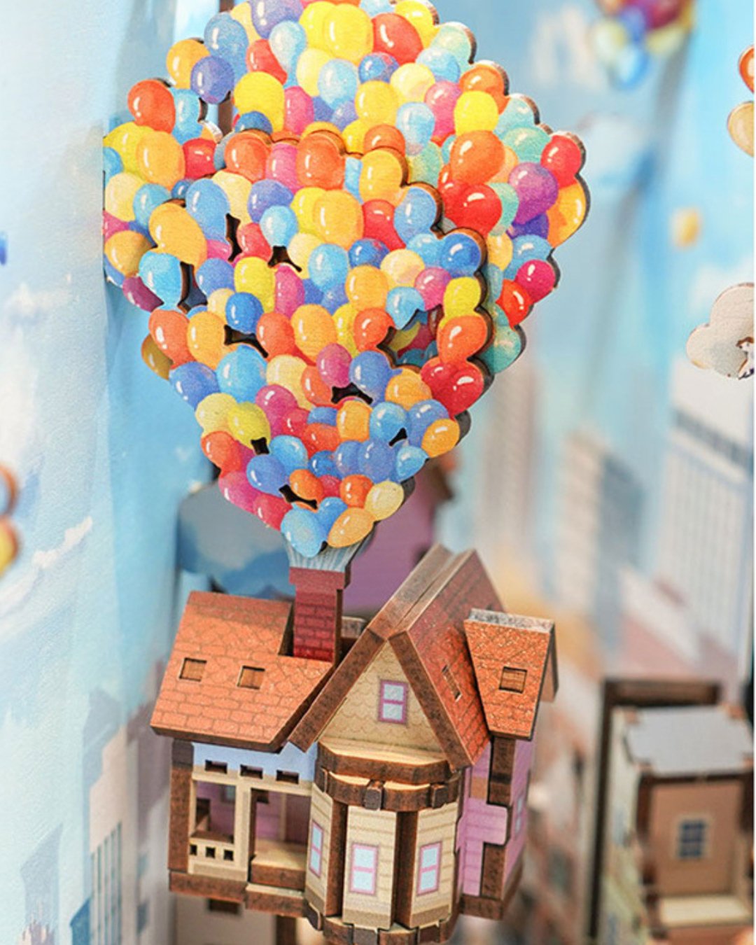 Travel UP With The Wind Book Nook