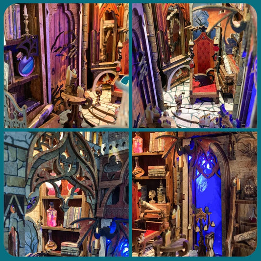 Twilight Castle DIY Book Nook Kit