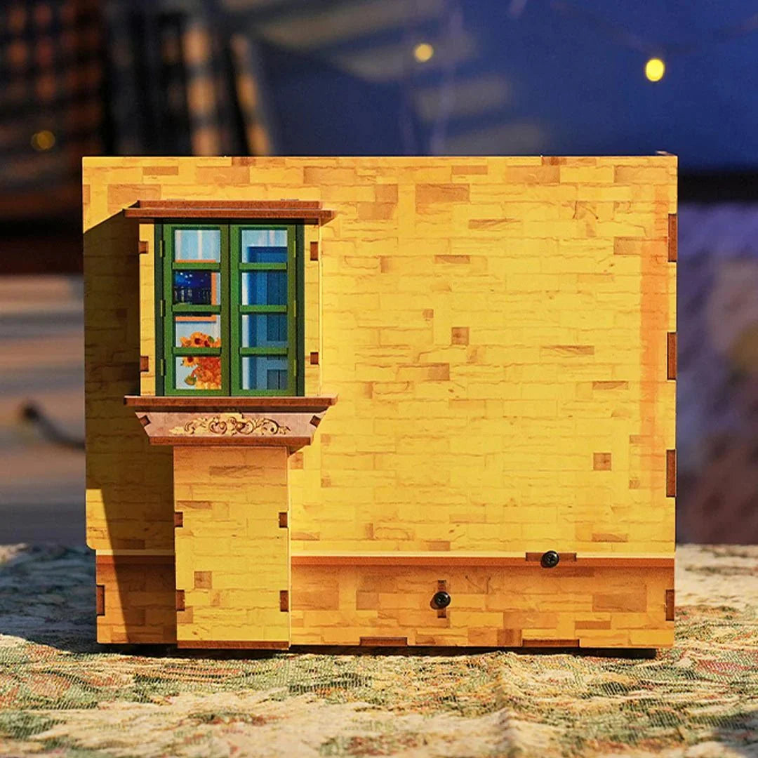 Vincent Van Gogh's Bedroom TechArt DIY Music Box