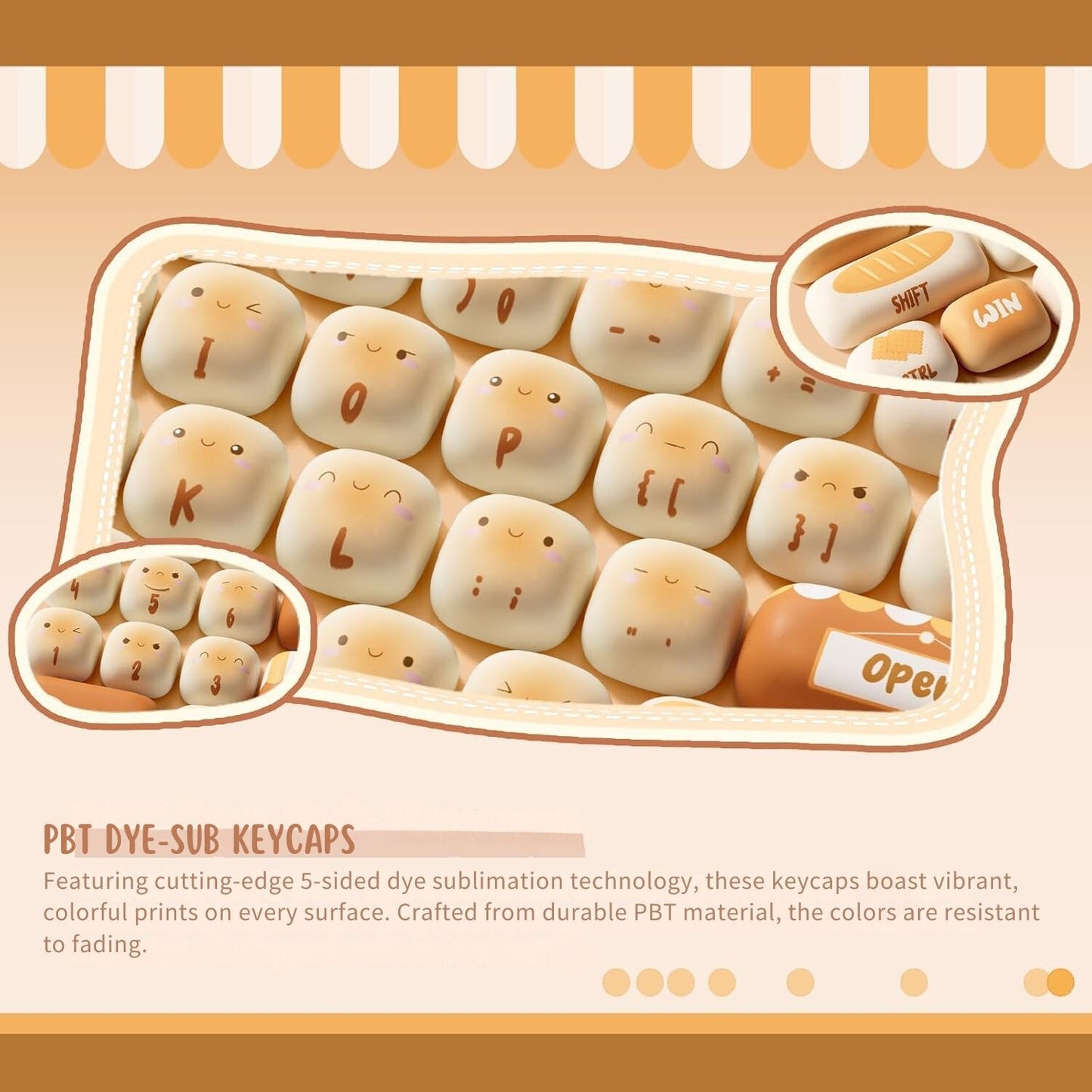 Paw Creatures DIY Keycaps