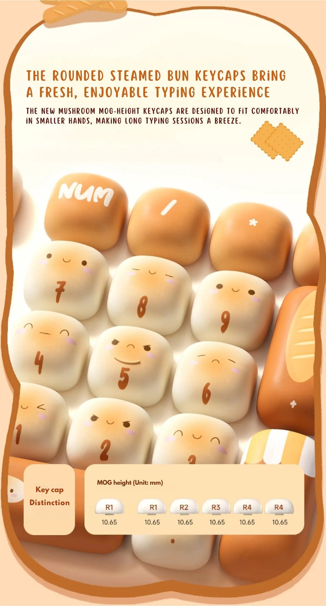 Piggy Party DIY Keycaps
