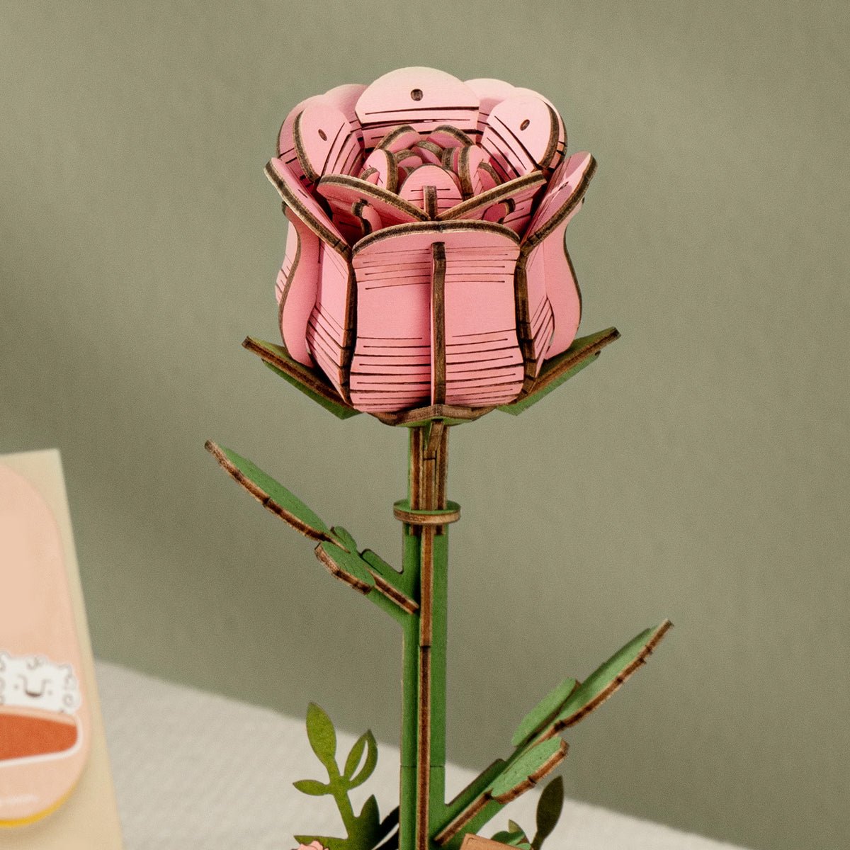Wooden Flower Bouquet DIY 3D Puzzle