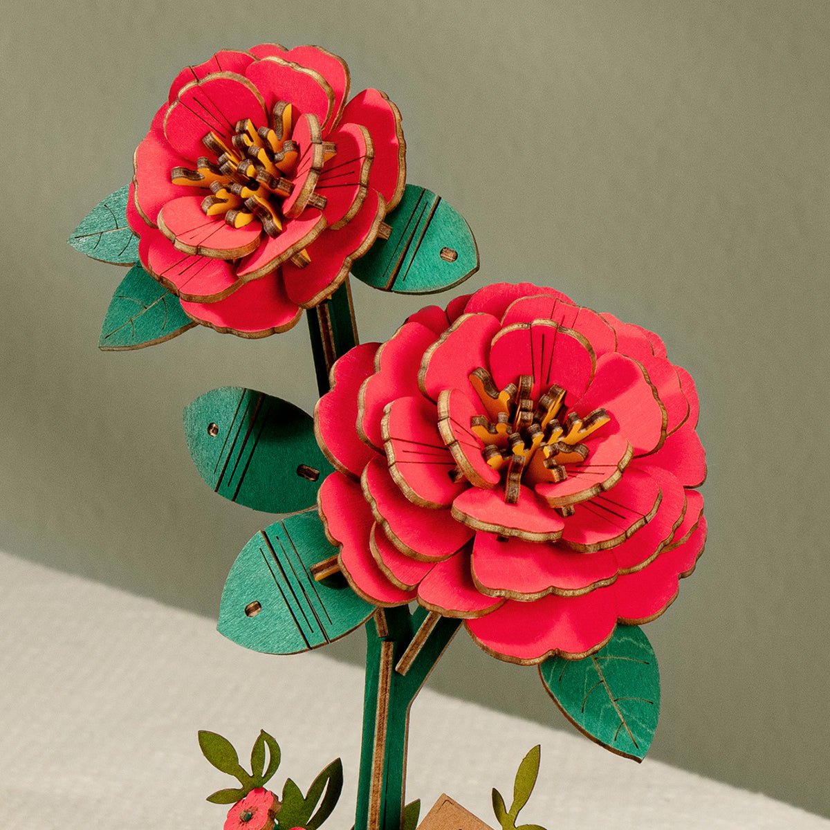 Wooden Flower Bouquet DIY 3D Puzzle